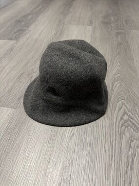 Vivienne Westwood Charcoal Gray Wool Bucket Hat